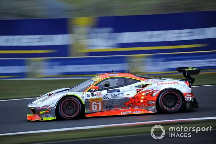 #61 Clearwater Racing Ferrari 488 GTE: Weng Sun Mok, Keita Sawa, Matthew Griffin