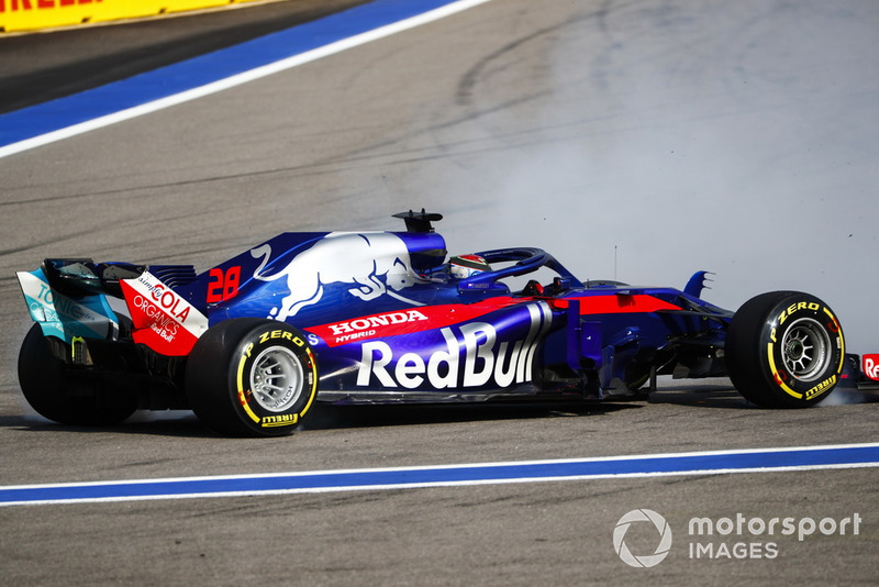 20 місце — Брендон Хартлі, Toro Rosso. Умовний бал — 3,04