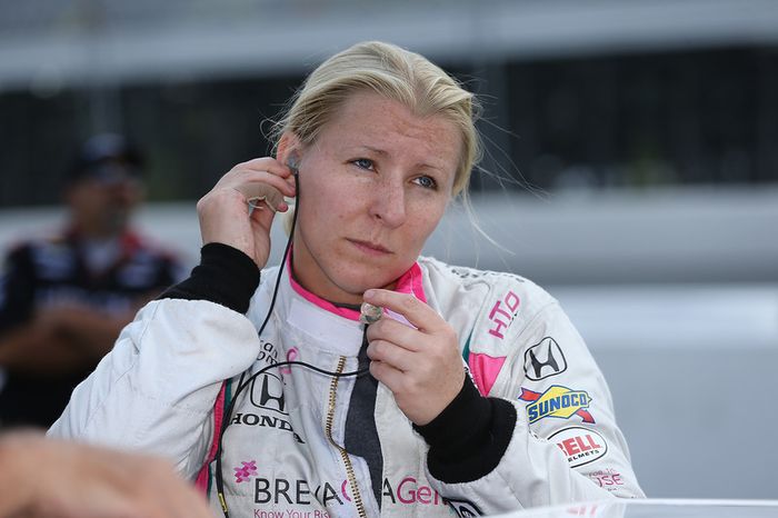 #63 Pippa Mann, Dale Coyne Racing / Honda