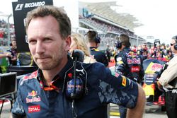 Christian Horner, Red Bull Racing Team Principal on the grid