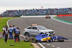 Marcus Ericsson, Sauber C35 crash