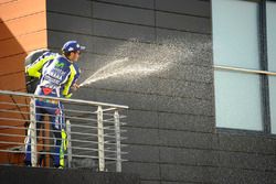 Podium: third place Valentino Rossi, Yamaha Factory Racing