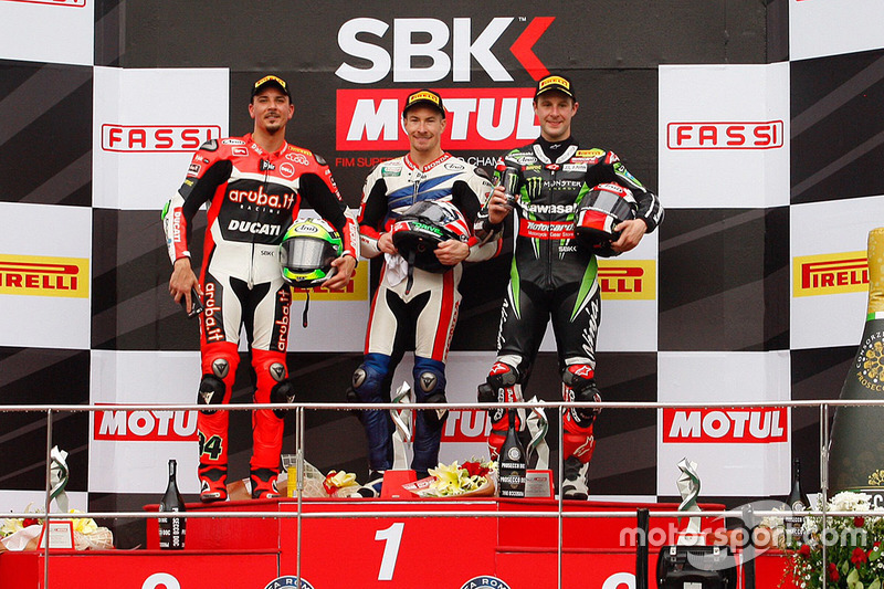 WSBK : Le podium de Sepang