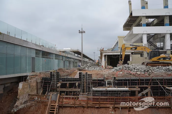 Obras en Interlagos