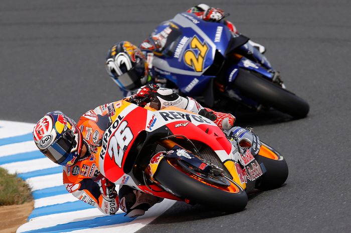 Dani Pedrosa, Repsol Honda Team, Katsuyuki Nakasuga, Yamaha Factory Racing