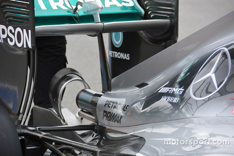 Mercedes AMG F1 W07, Monkey-Seat