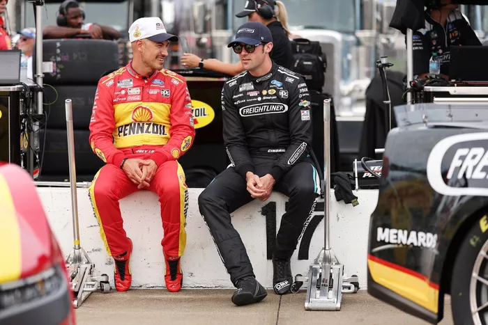 Joey Logano, Team Penske, Austin Cindric, Team Penske