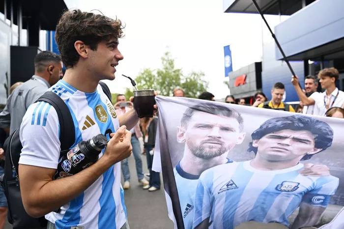 Franco Colapinto, esquí alpino