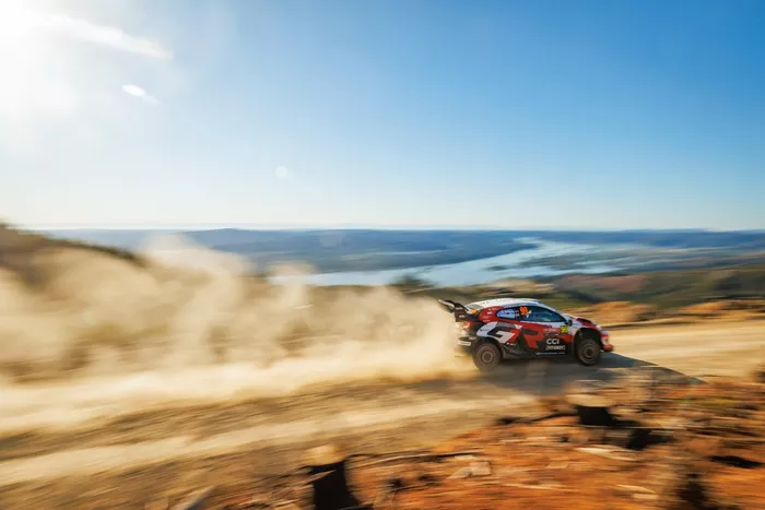 Oliver Solberg, Elliott Edmondson, Toyota Gazoo Racing WRT Toyota GR Yaris Rally1
