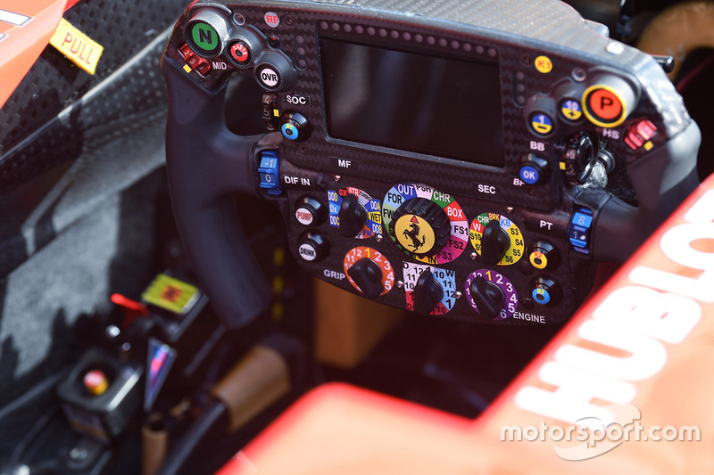 Ferrari SF70H steering wheel