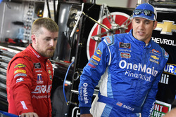 Justin Allgaier, JR Motorsports, Chevrolet Camaro TradeMark Nitrogen and Elliott Sadler, JR Motorsports, Chevrolet Camaro Chevrolet OneMain Financial