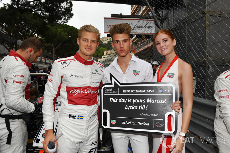 Маркус Ерікссон, Sauber, грід-гьол, грід-бой