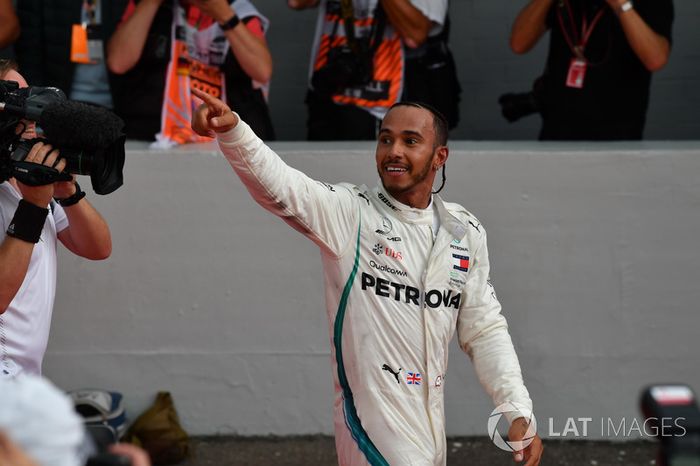 El ganador: Lewis Hamilton, Mercedes-AMG F1 
