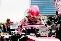 Esteban Ocon, Force India, op de grid
