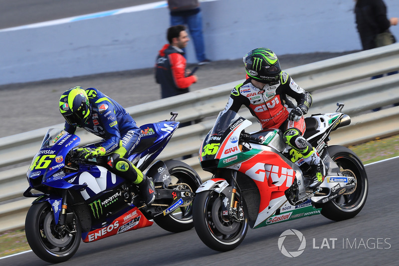 Valentino Rossi, Yamaha Factory Racing, Cal Crutchlow, Team LCR Honda