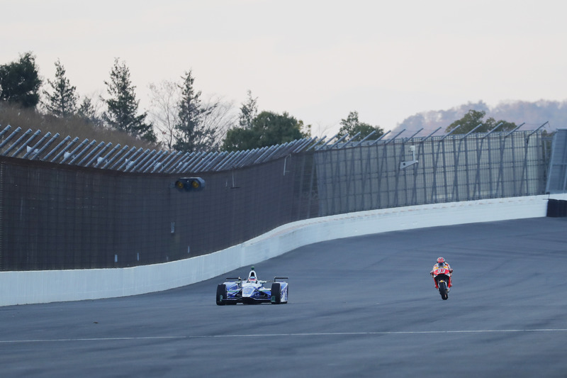 Takuma Sato, Andretti Autosport Honda, Marc Marquez, Repsol Honda Team