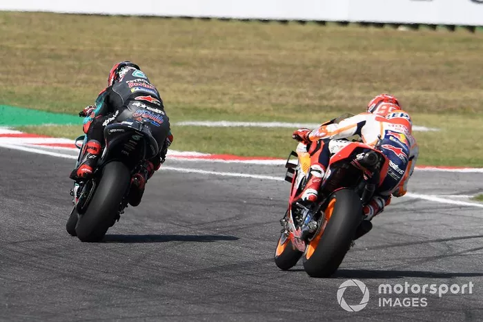 Fabio Quartararo, Petronas Yamaha SRT, Marc Márquez, Repsol Honda Team