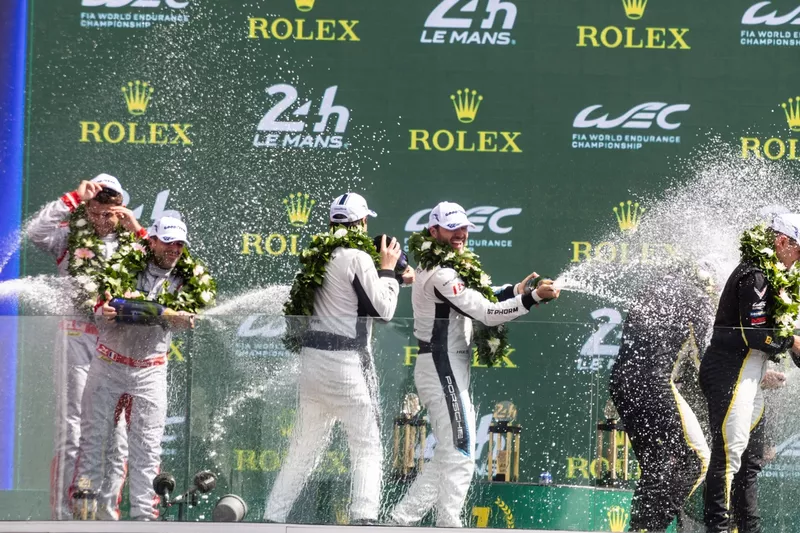  Podium LMGT3 : Vainqueur de la course #92 Manthey 1er Phorm Porsche 911 GT3 R LMGT3 : Ryan Hardwick, Riccardo Pera, Richard Lietz