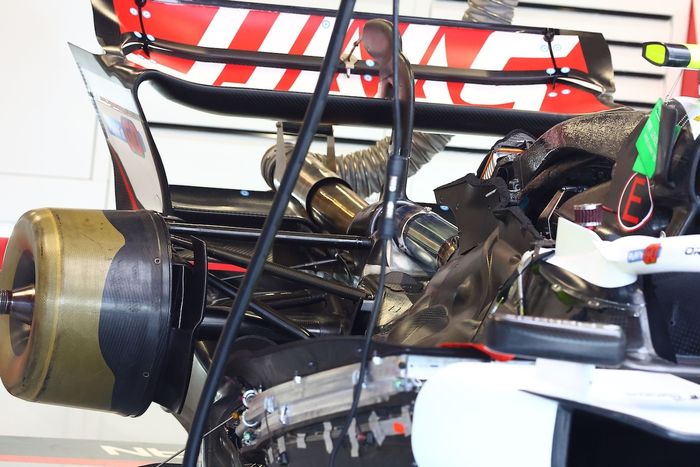 Haas VF-25 detalles técnicos