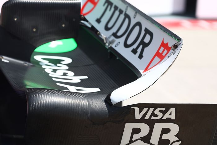 Detalle técnico Racing Bulls