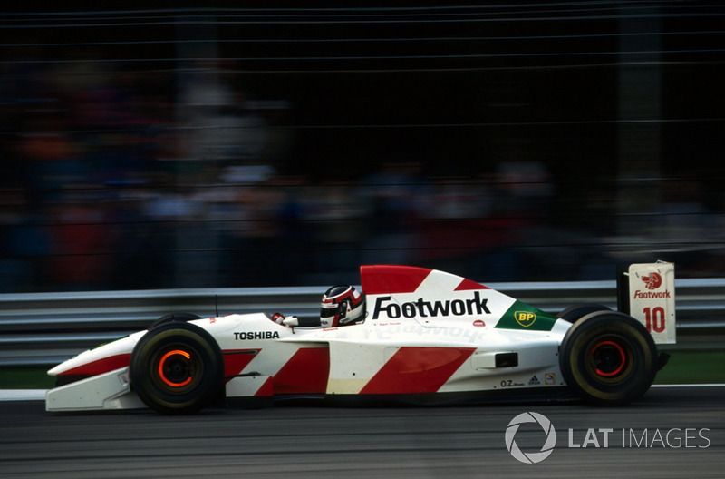 美しきF1マシン：「速いが脆い……鈴木亜久里、予選トップ10常連に
