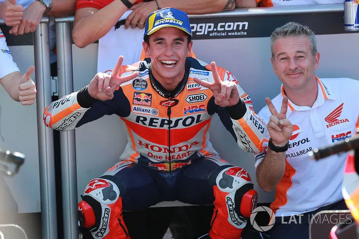 Segundo clasificado Marc Marquez, Repsol Honda Team