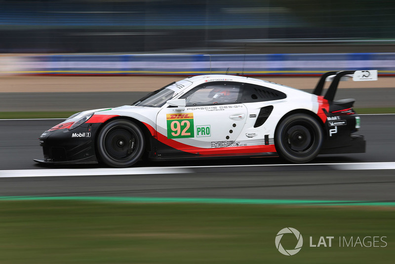 #92 Porsche GT Team Porsche 911 RSR: Michael Christensen, Kevin Estre, Laurens Vanthoor, Dirk Werner