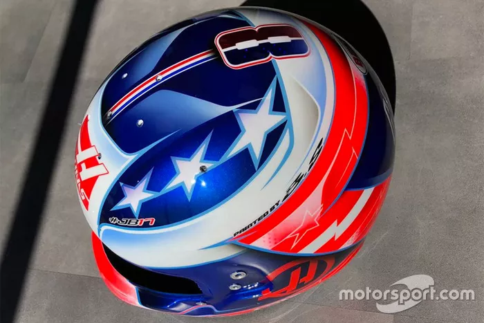 Casco de Romain Grosjean 