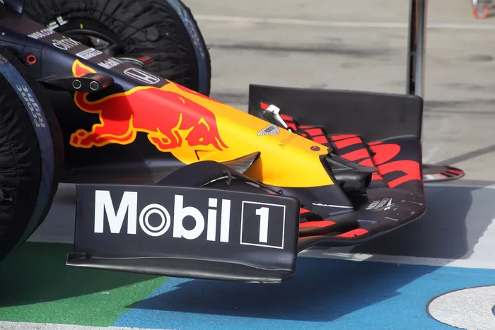 Ala delantera del Red Bull Racing RB16
