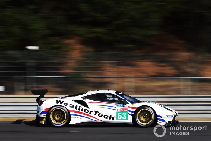 #63 Weathertech Racing Ferrari 488 GTE Evo: Cooper Macneil, Toni Vilander, Jeff Segal