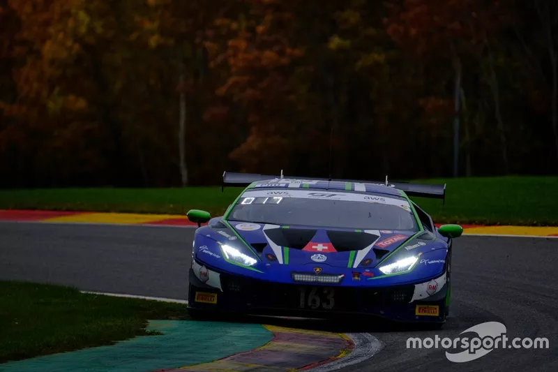 #163 Emil Frey Racing Lamborghini Huracan GT3 Evo: Franck Perera, Giacomo Altoè, Albert Costa