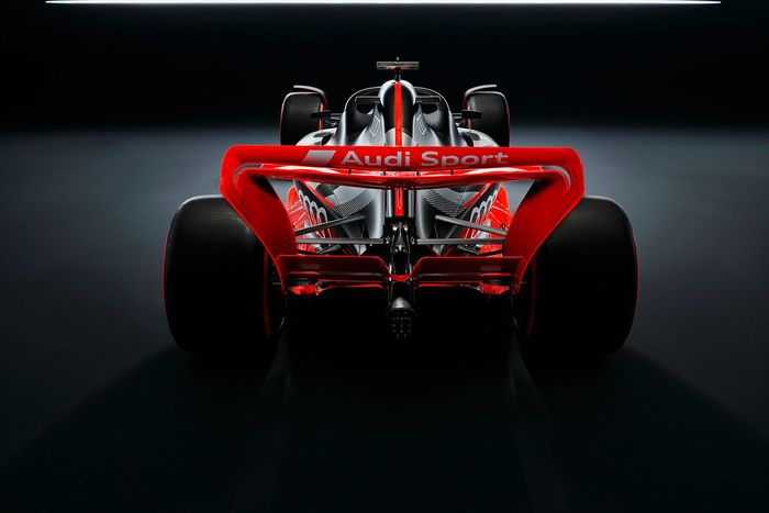 El concept de un coche de F1 que presentó Audi