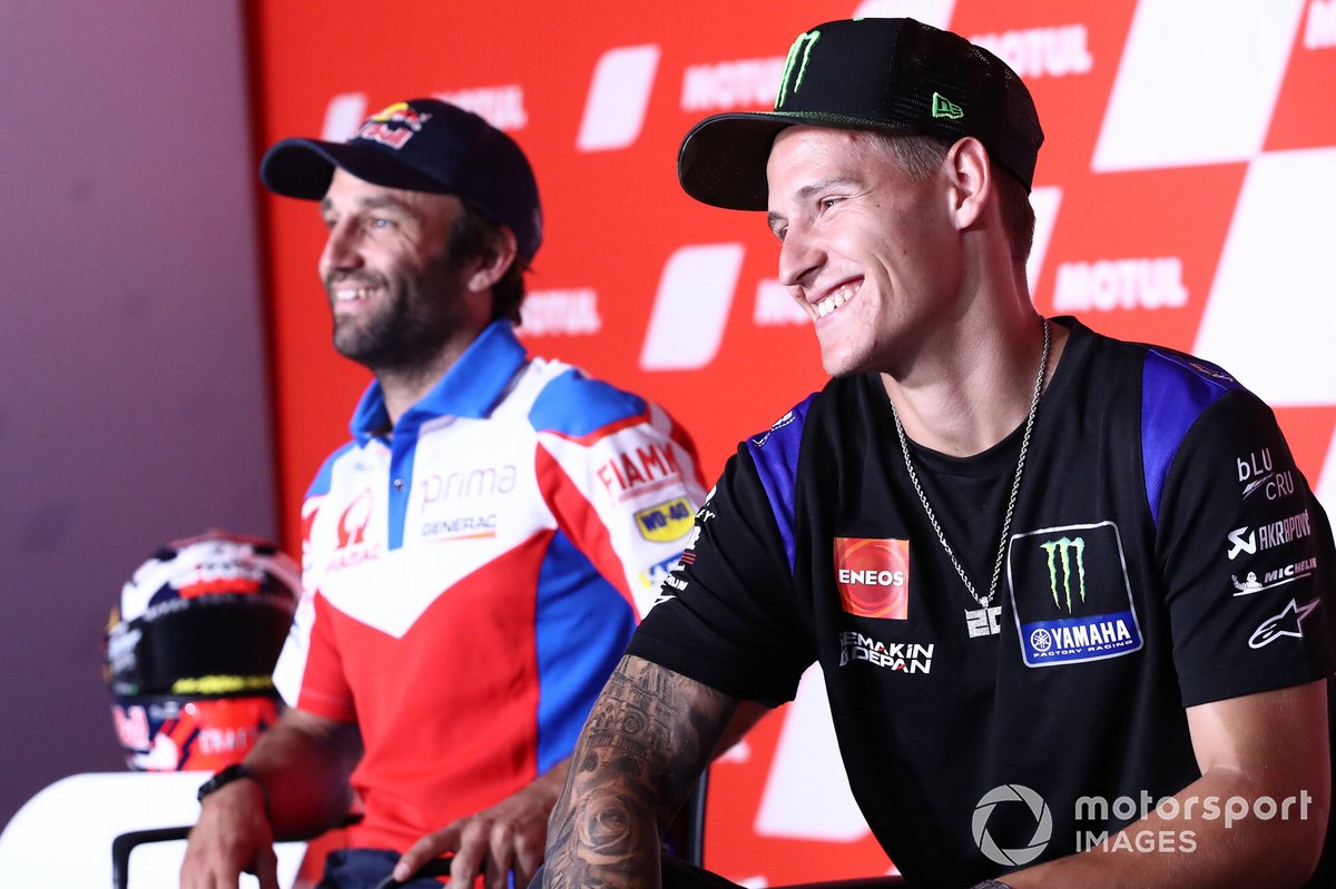 Johann Zarco et Fabio Quartararo