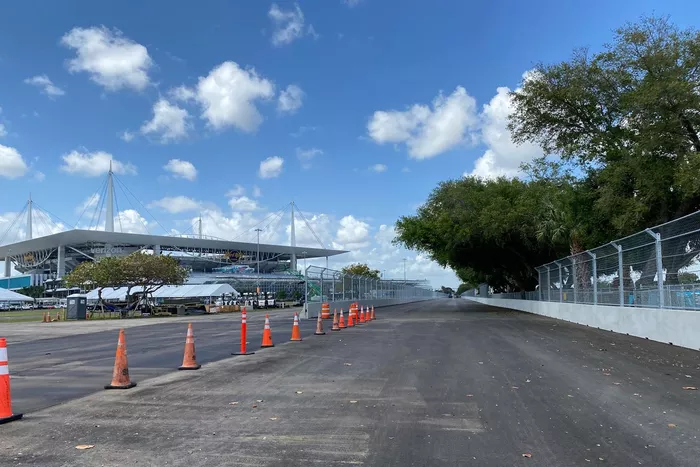 Het F1-circuit van Miami
