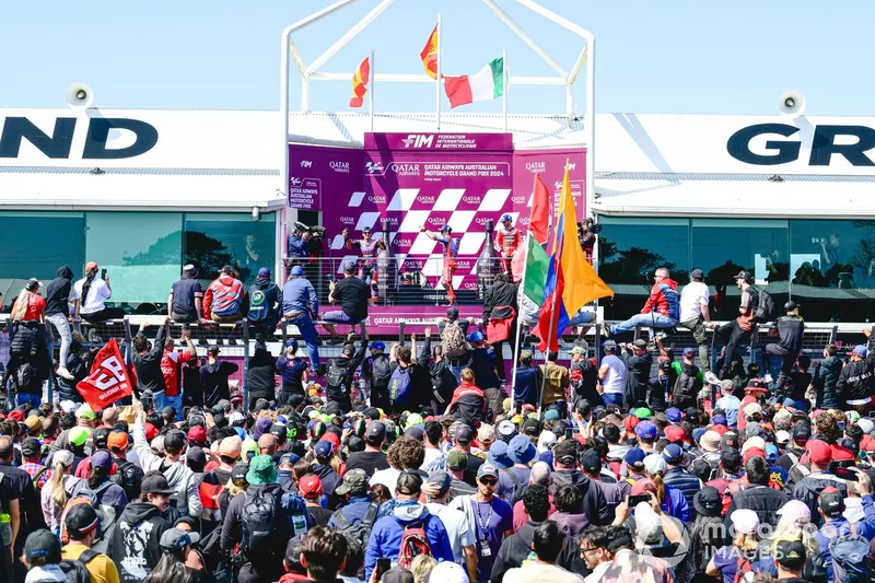 Marc Marquez, Gresini Racing, Jorge Martin, Pramac Racing, Francesco Bagnaia, Ducati Team