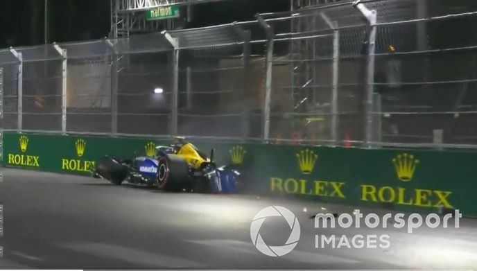 Franco Colapinto accidente Las Vegas.JPG