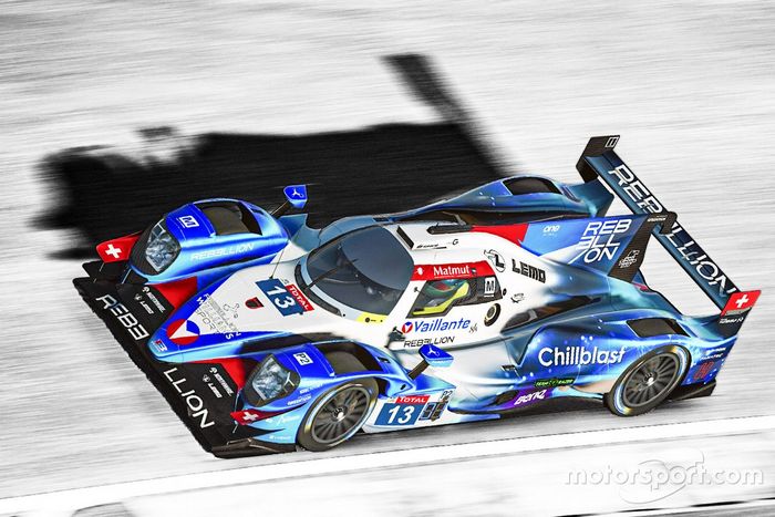 #13 Rebellion Williams Esport Oreca 07 LMP2: Agustin Canapino, Jack Aitken, Alex Arana, Michael Romanidis