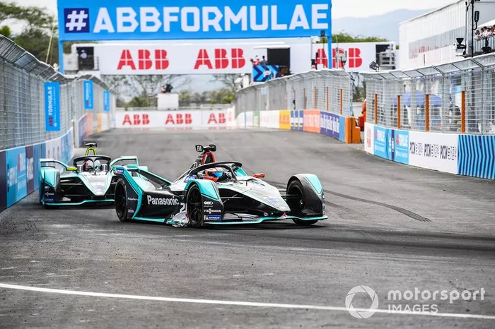 Mitch Evans, Panasonic Jaguar Racing, Jaguar I-Type 3, Nelson Piquet Jr., Panasonic Jaguar Racing, Jaguar I-Type 3 