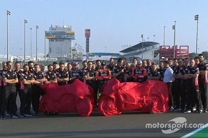 Andrea Iannone, Aleix Espargaro, Bradley Smith, Aprilia Racing Team Gresini