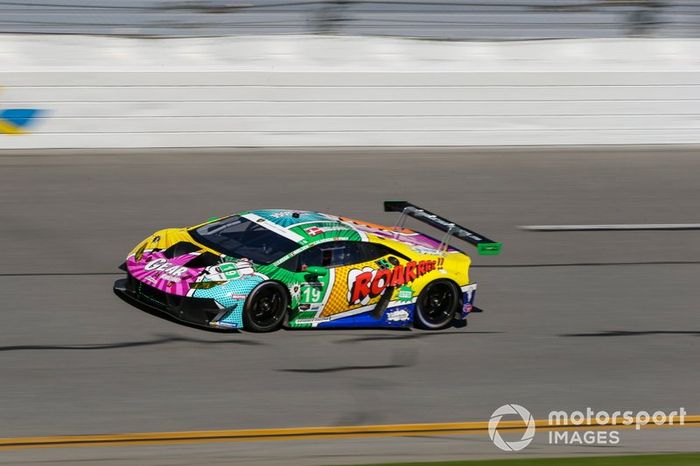 El Lamborghini Huracan GT3 de Tatiana Calderón en las 24 Horas de Daytona 2020