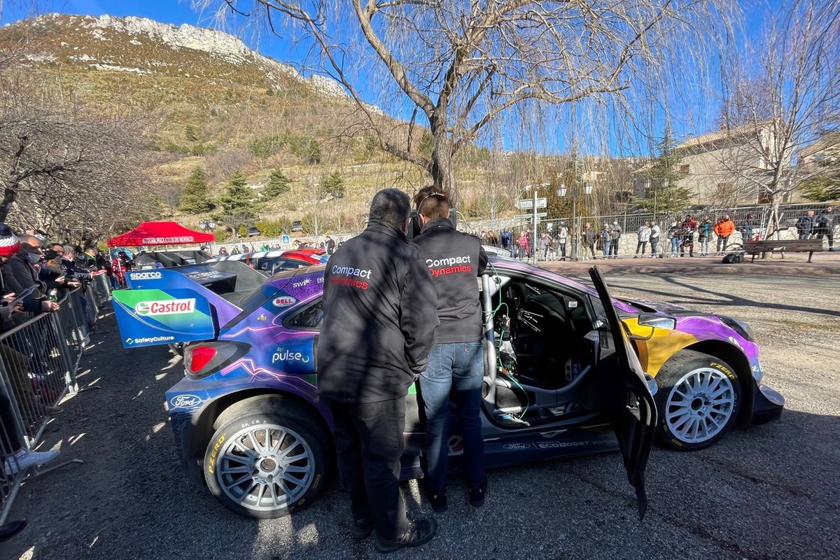Compact Dynamics supplies technicians to support WRC teams on events