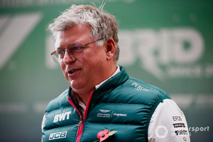 Otmar Szafnauer, director del equipo y consejero delegado de Aston Martin F1