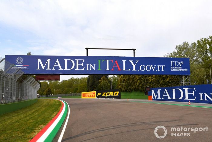 Emilia Romagna GP F1 branding