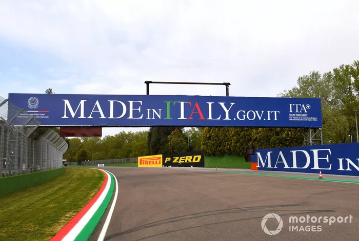 Emilia Romagna GP F1 branding