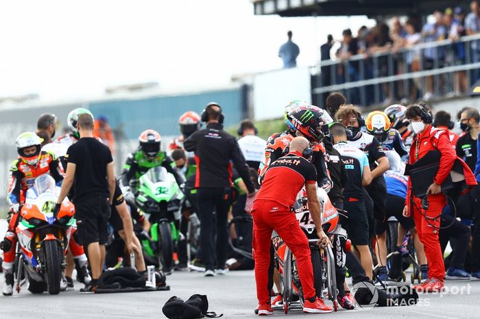 Scott Redding, Aruba.It Racing - Ducati with full wet tyres