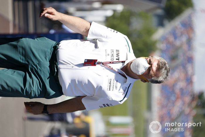 Otmar Szafnauer. CEO y director de Aston Martin 