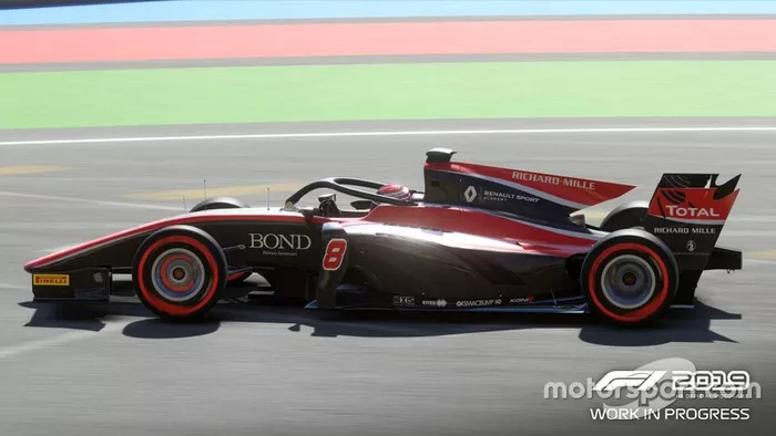 Imagen de la F2 en el 'F1 2019'