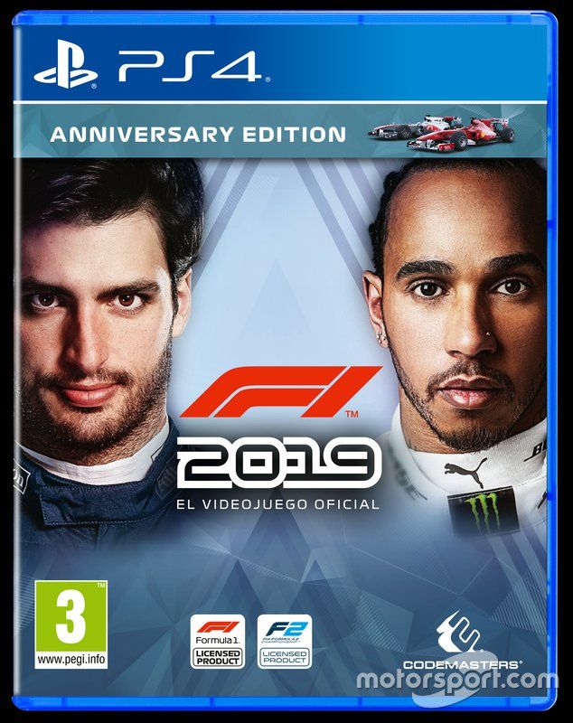 Portada del videojuego 'F1 2019' en España