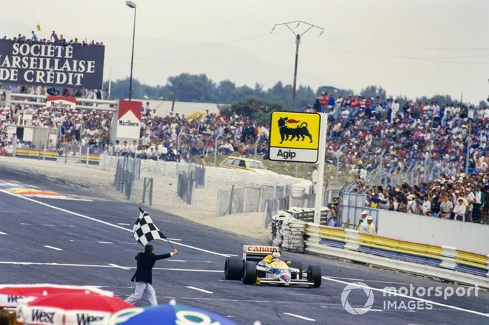Nigel Mansell - Williams FW11-Honda - GP de Francia 1986
