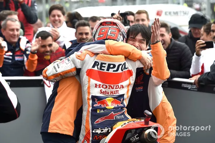 132. Gran Premio Australia 2019. Phillip Island. Ganador de la carrera Marc Marquez, Repsol Honda Team